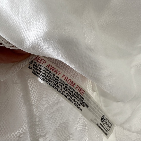 NWT Intimately Free people Double Date Bodysuit in Ivory Combo - Size M - Picture 12 of 12